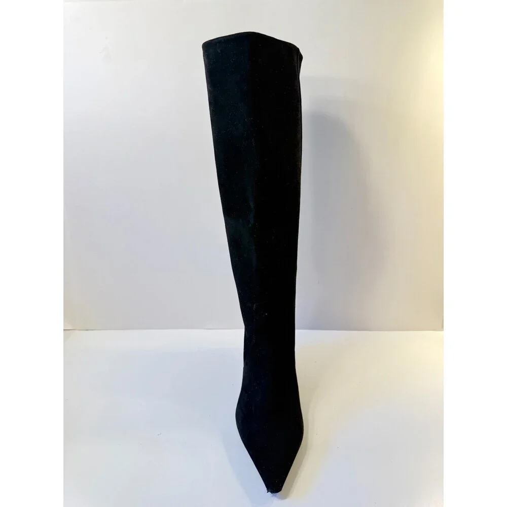 Stuart Weitzman Women's Naomi 50 Boot Black 1, US 9 Medium